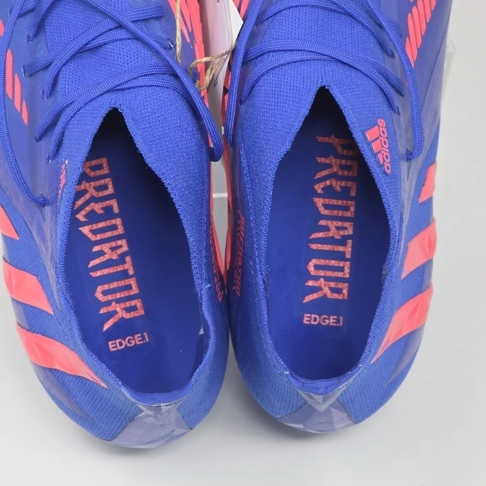 Adidas Predator Edge.1 SG Soft Ground Soccer Cleats Men's Size 8.5 H02965 New